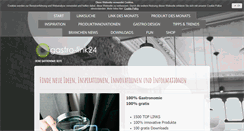 Desktop Screenshot of gastro-link24.com